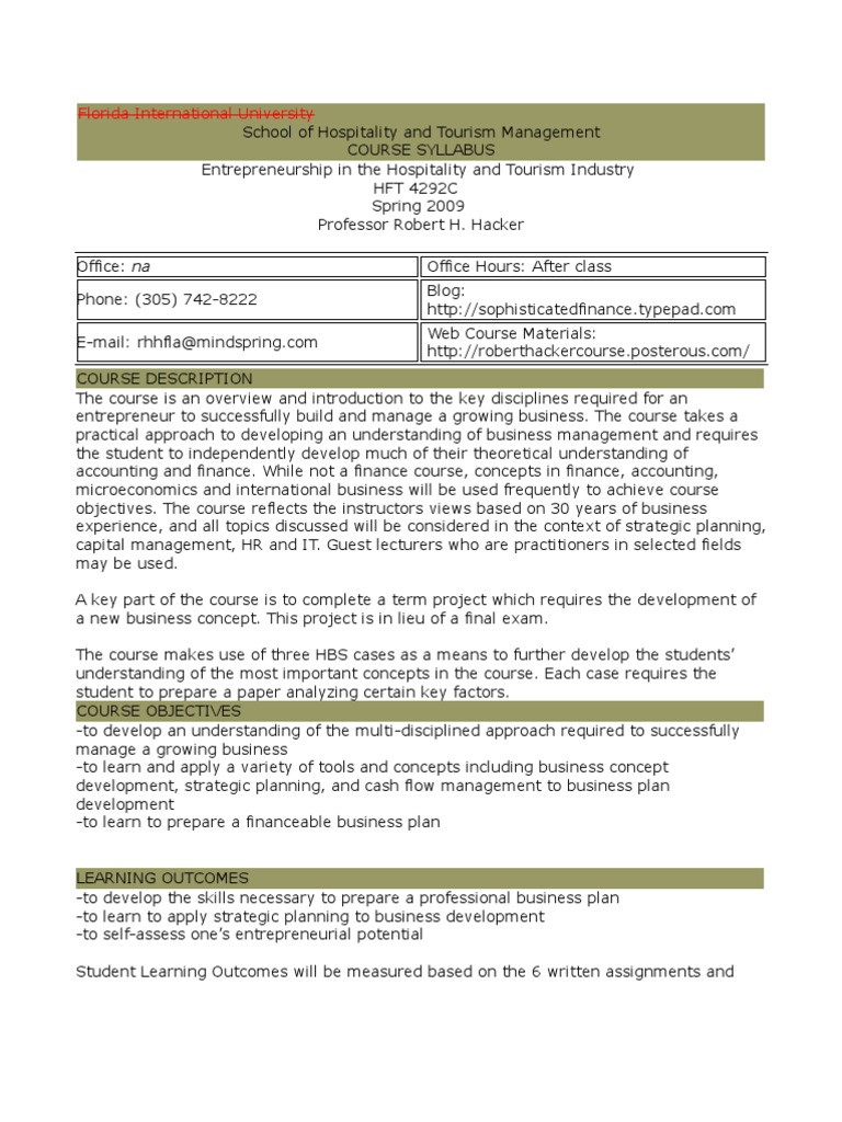 small hotel business plan new hotel business plan
